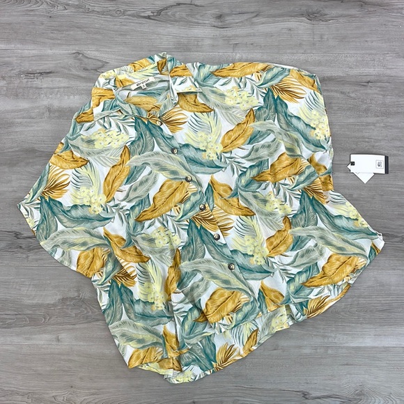 ☀️RIP CURL☀️ TROPIC SOL SHIRT COVER UP - Picture 2 of 12